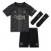 Paris Saint-Germain Manuel Ugarte #4 Babykleding Derde Shirt Kinderen 2023-24 Korte Mouwen (+ korte broeken)